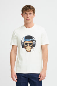 Blend - Tshirt Javor - White Abe