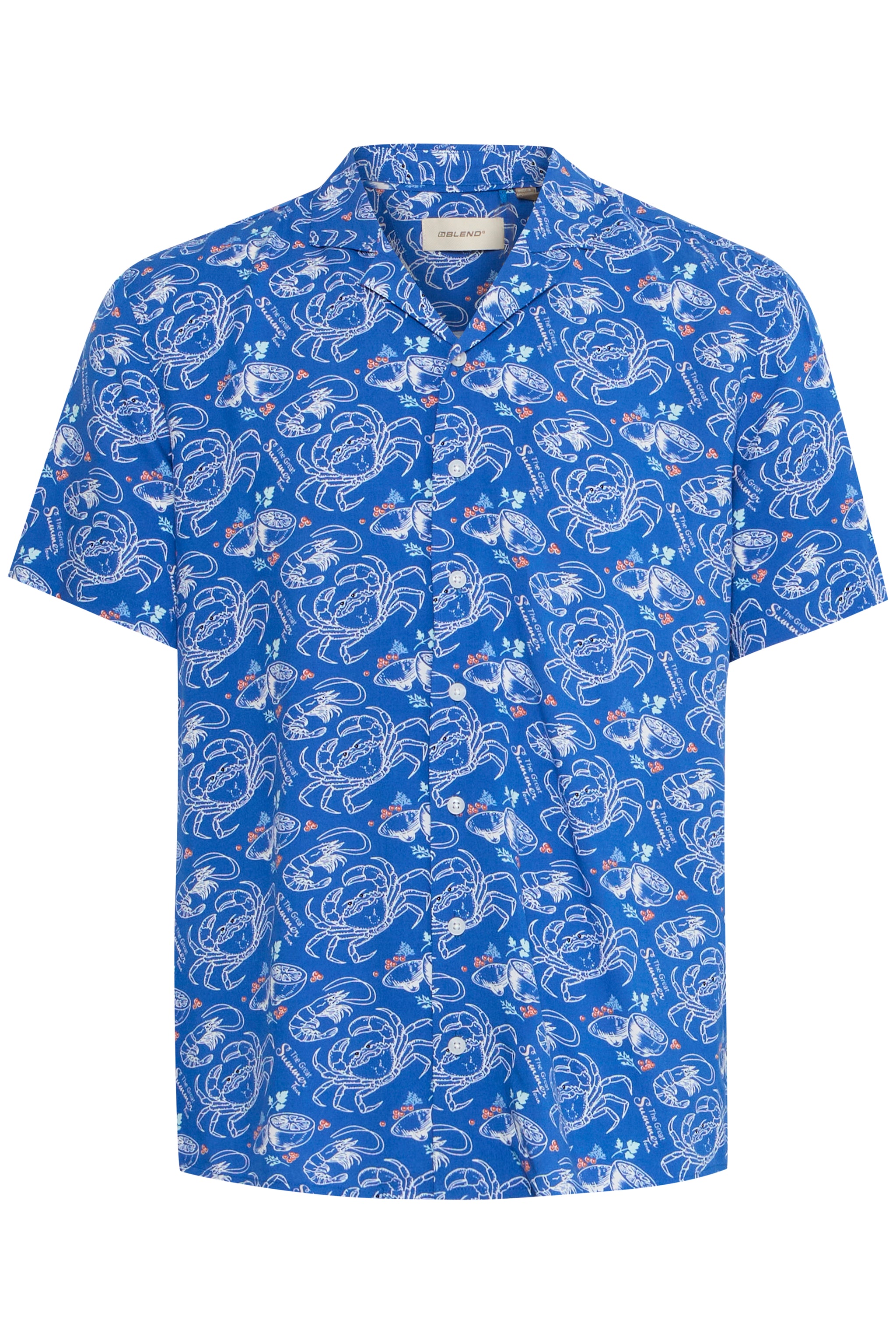 Blend - Shirt Ascot - Nautical Blue
