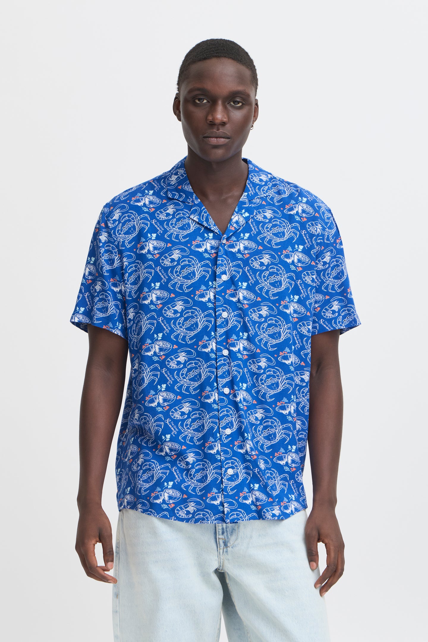Blend - Shirt Ascot - Nautical Blue