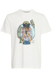 Blend - Tshirt Jerron - White Owl
