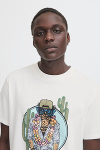 Blend - Tshirt Jerron - White Owl