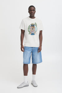 Blend - Tshirt Jerron - White Owl
