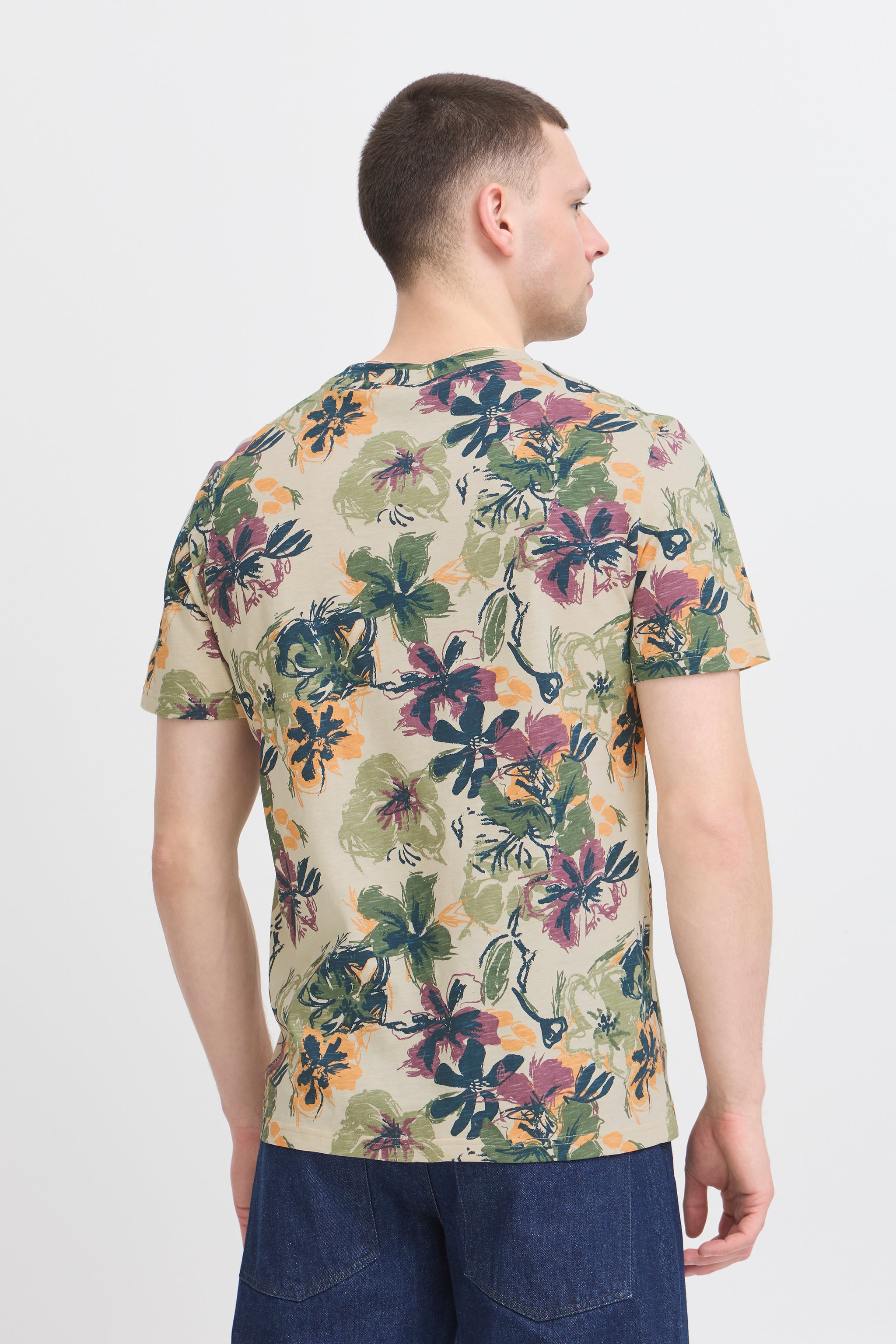 Blend - Tshirt Jemo - Bleached Sand
