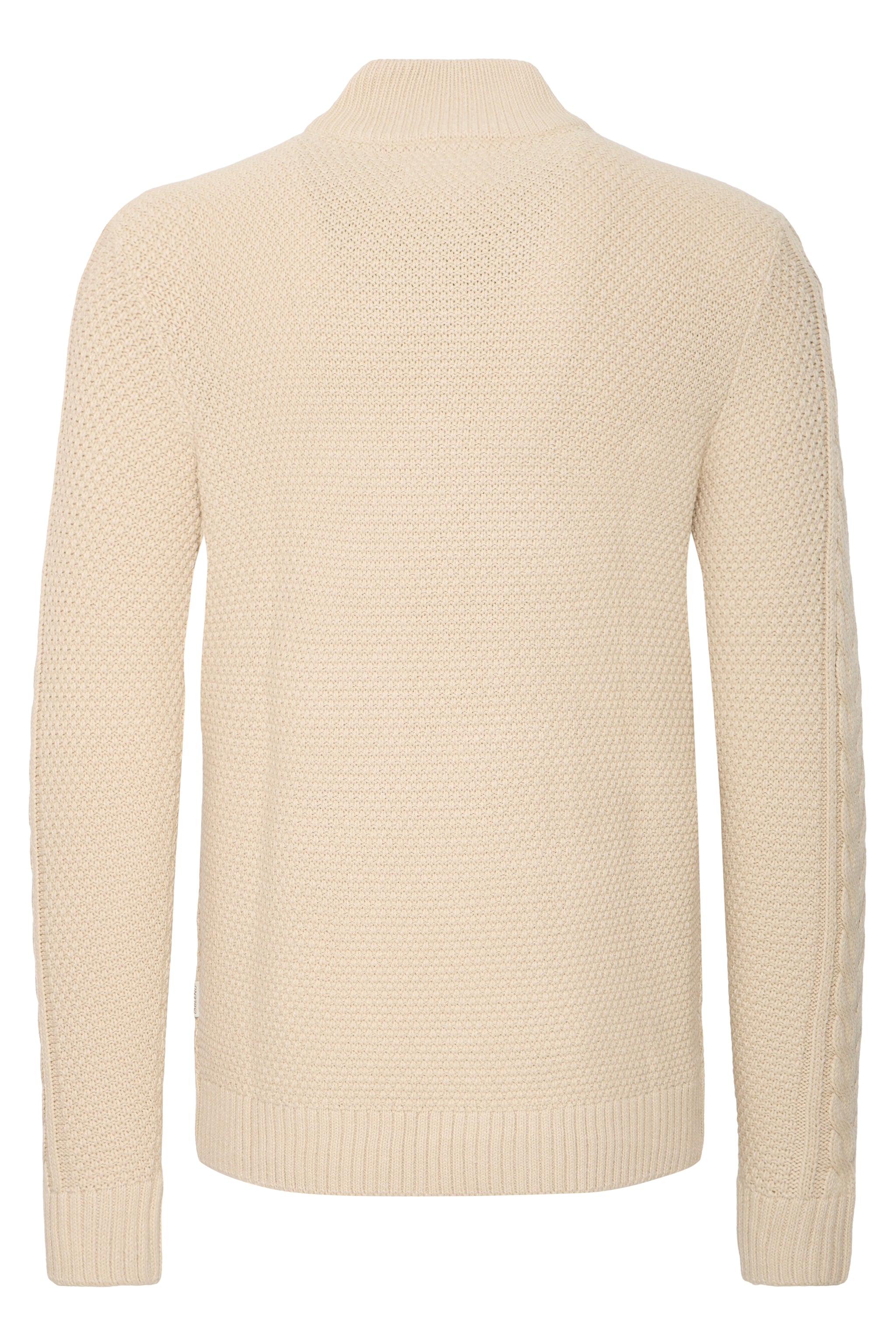 Blend - Trui Basim - Oyster Gray (Creme)