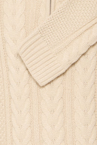 Blend - Trui Basim - Oyster Gray (Creme)
