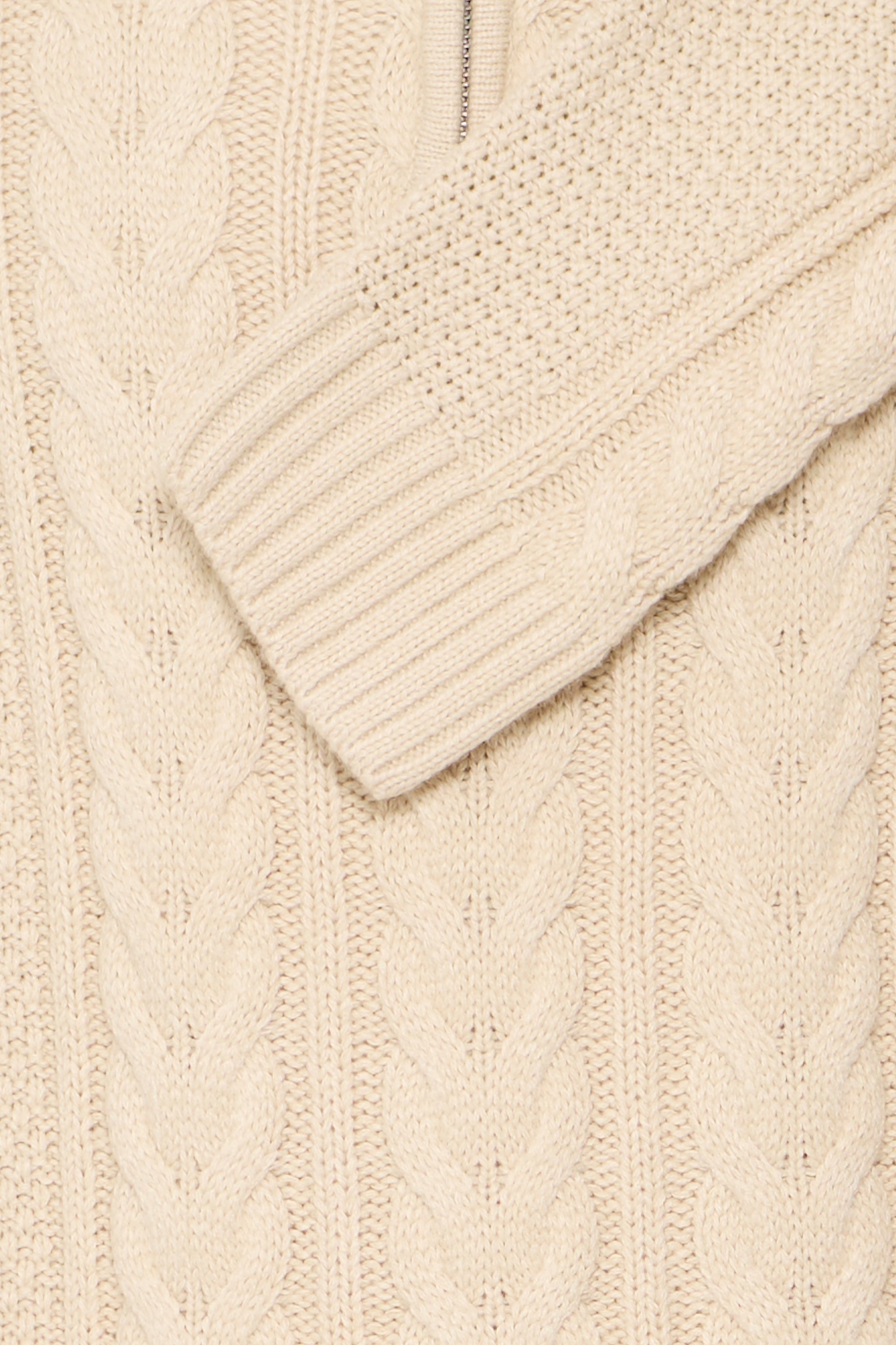 Blend - Trui Basim - Oyster Gray (Creme)