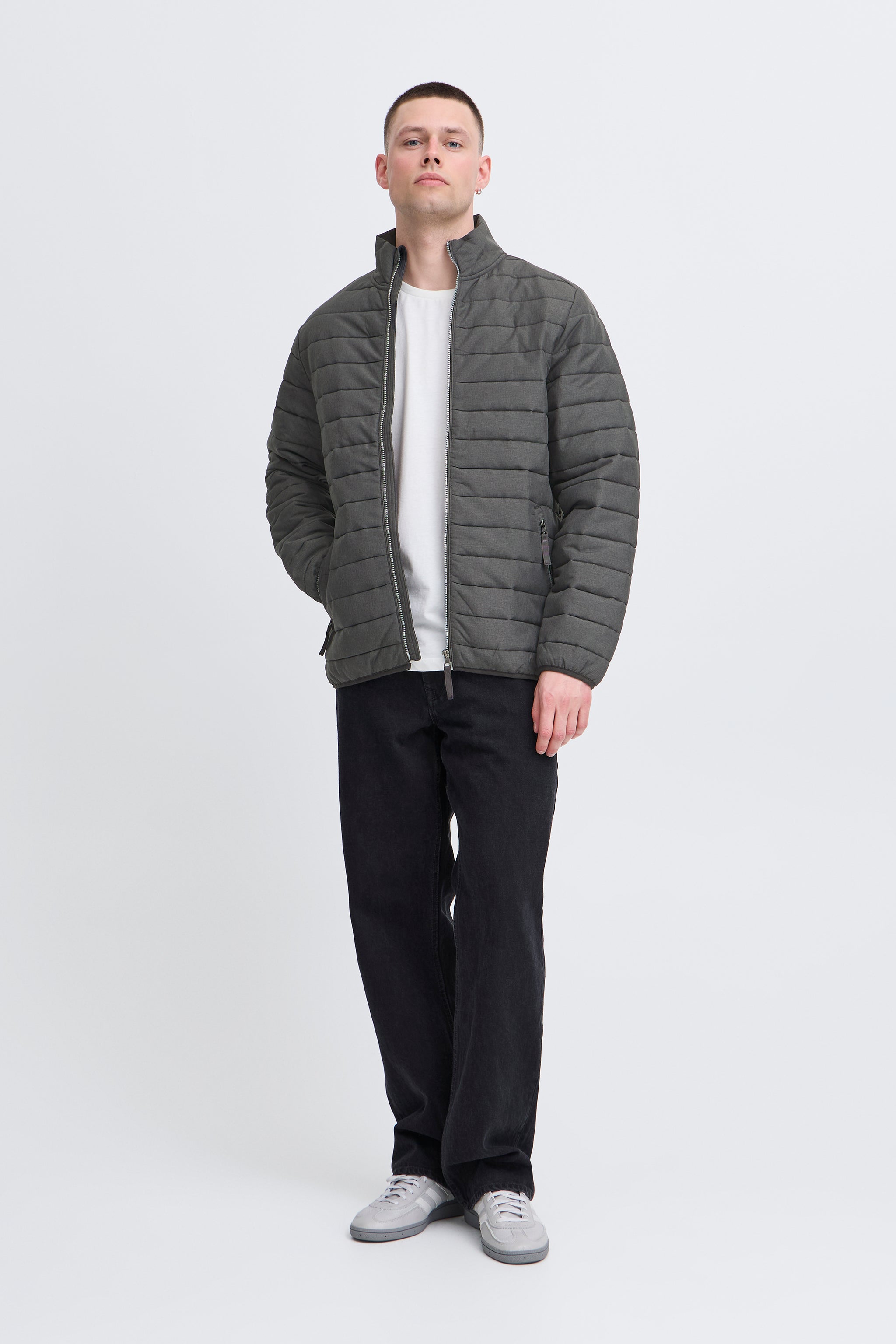 Blend - Jacket  Edmar - Black Melange