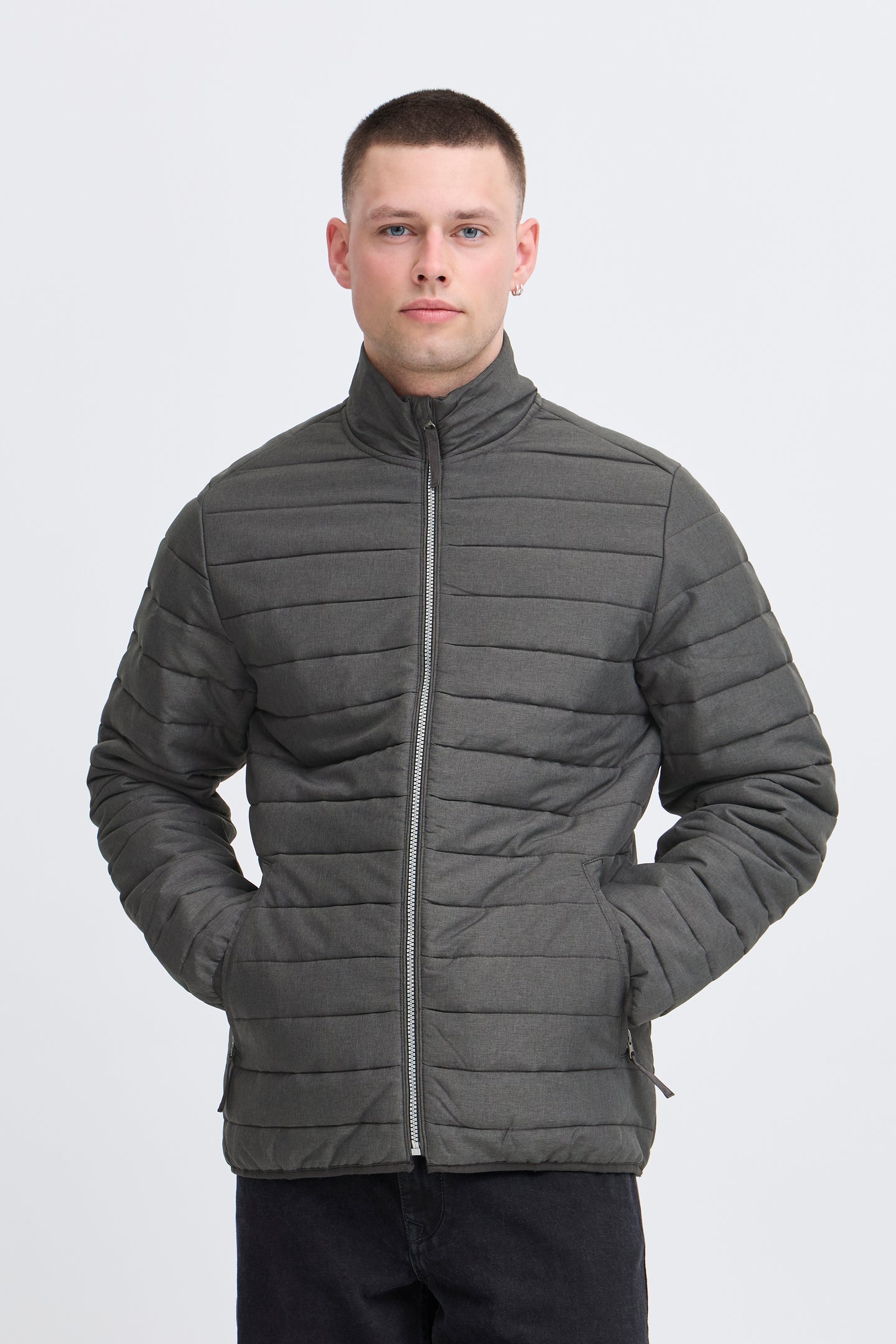 Blend - Jacket  Edmar - Black Melange
