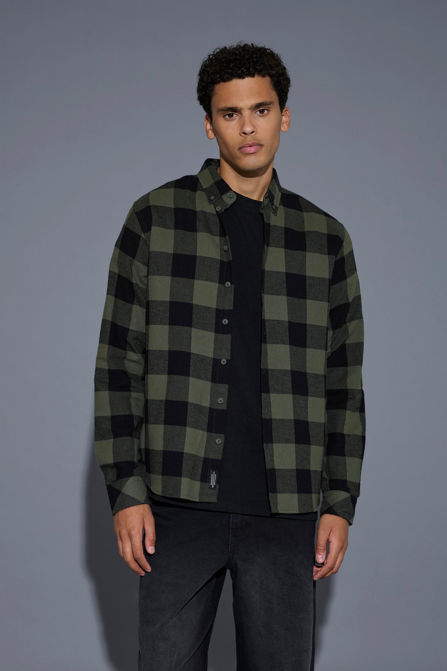 Blend - Shirt Buster - Thyme (Groen)