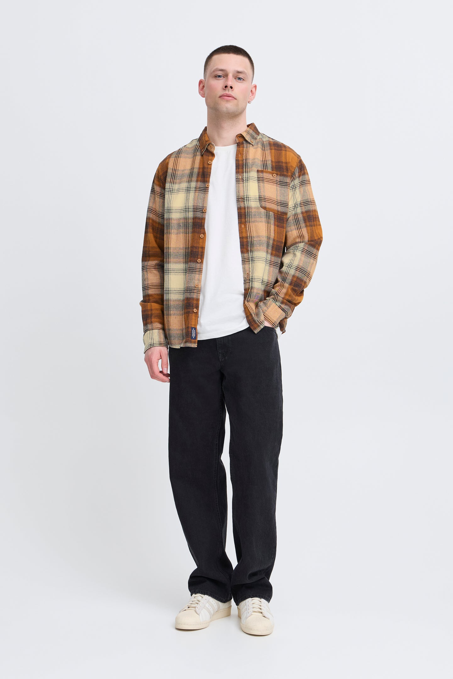 Blend - Shirt Dac - Caramel Café (Brique)