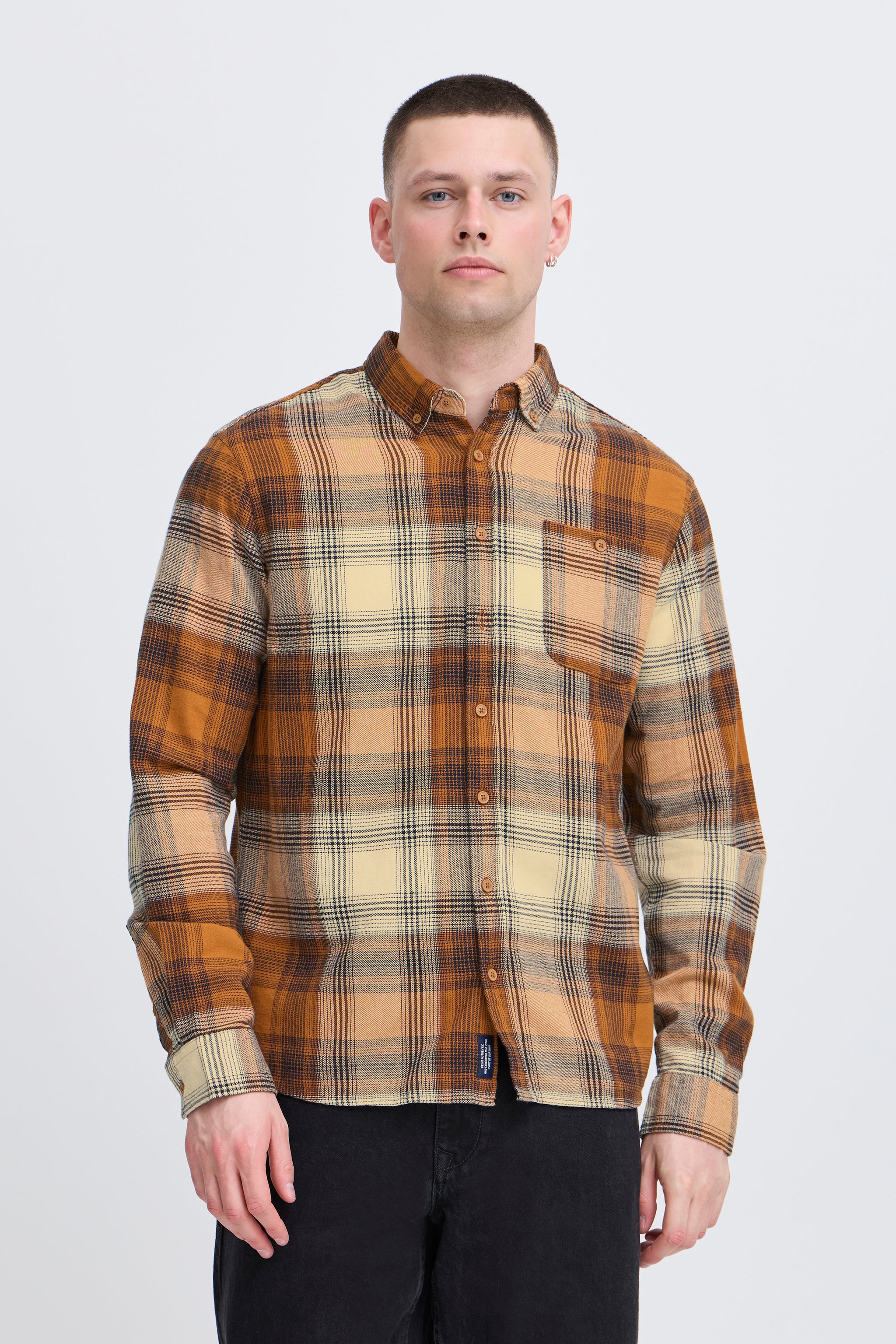 Blend - Shirt Dac - Caramel Café (Brique)