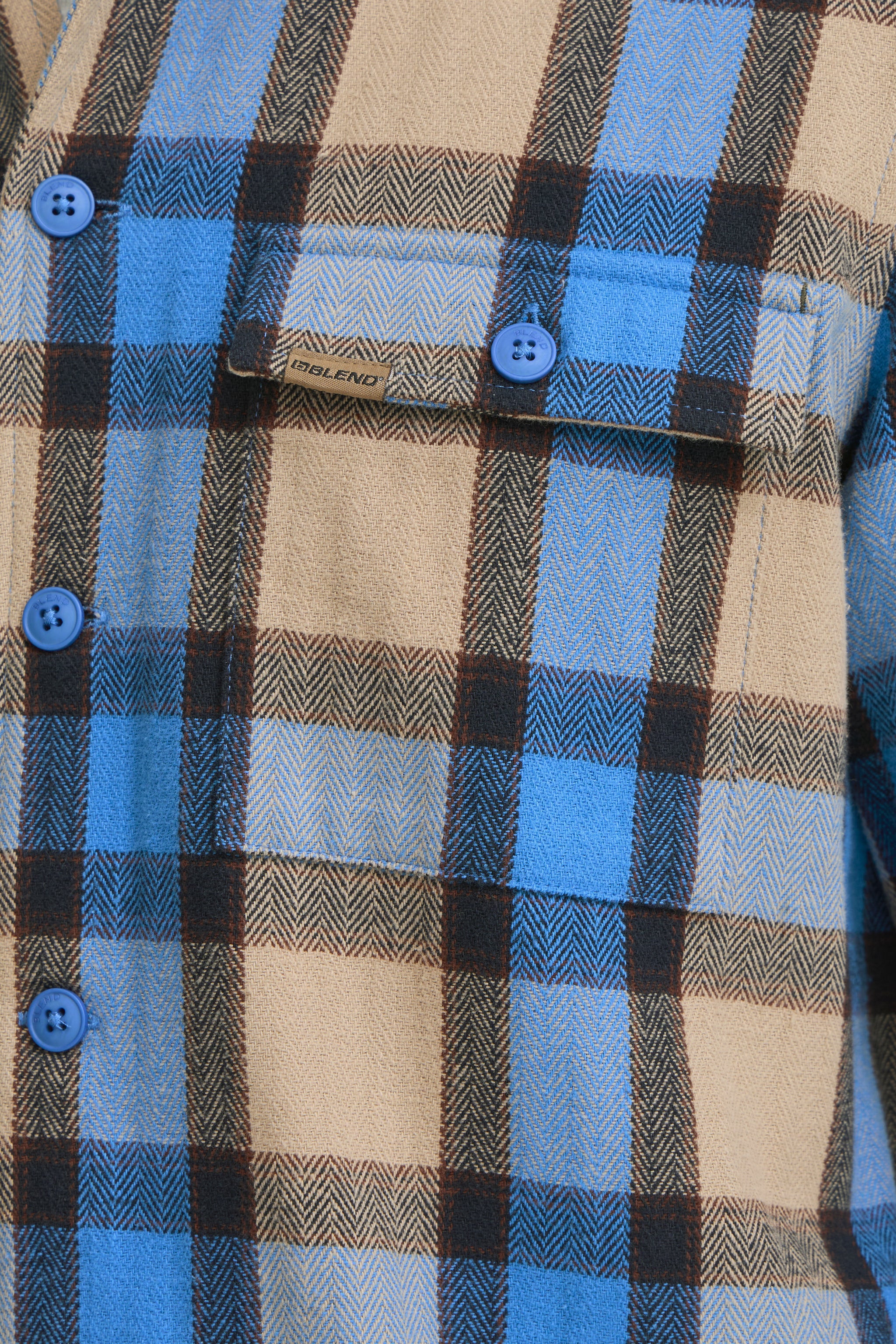 Blend - Overshirt Diego - Plaza Taupe (Blauw)