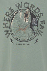 Blend - Tshirt Kibe - Groen
