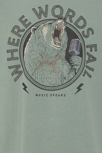 Blend - Tshirt Kibe - Groen