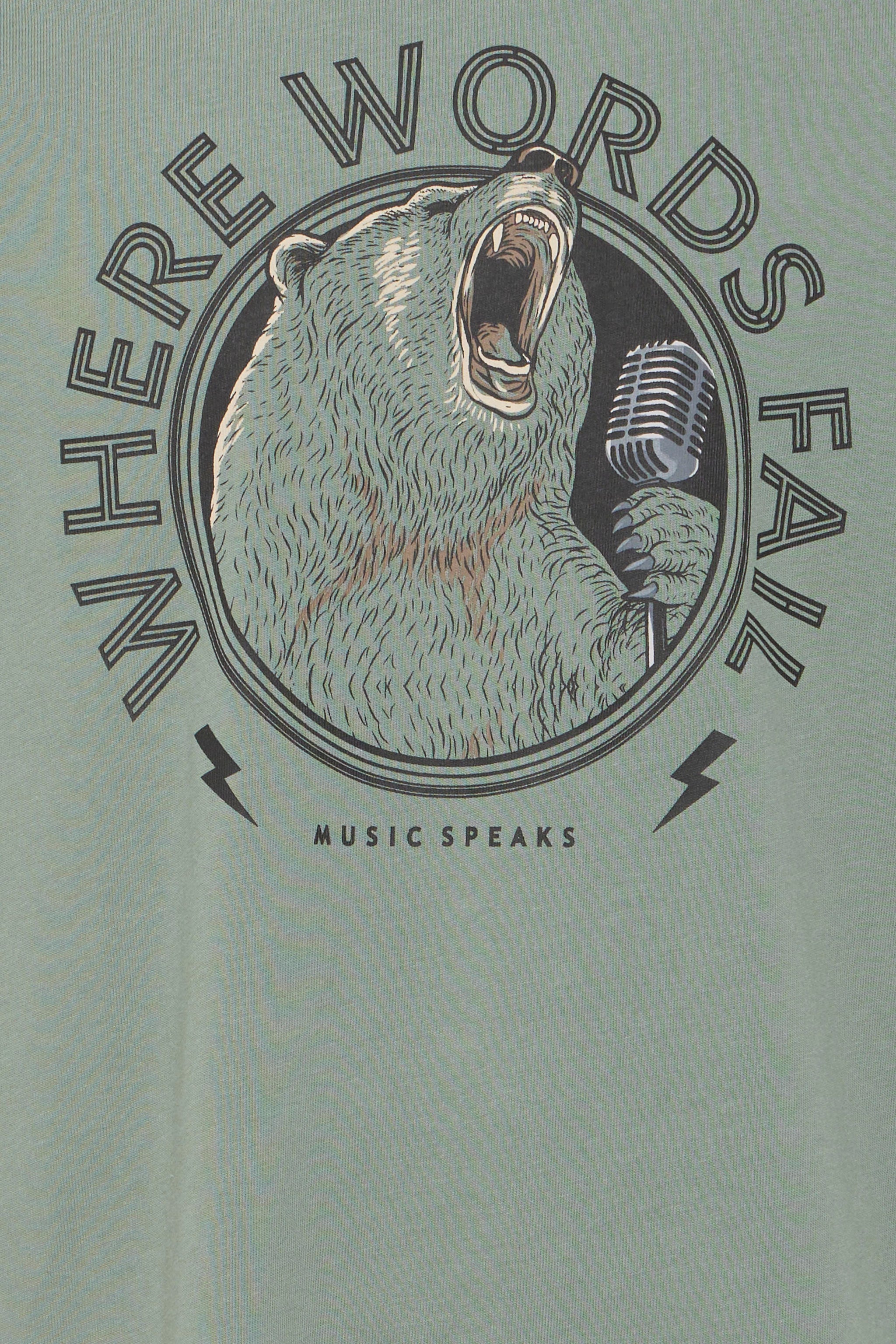 Blend - Tshirt Kibe - Groen