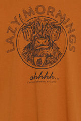 Blend - Tshirt Kibe - Bruin