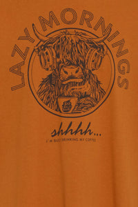 Blend - Tshirt Kibe - Bruin