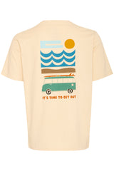 Blend - Tshirt Felix - Bleached Sand