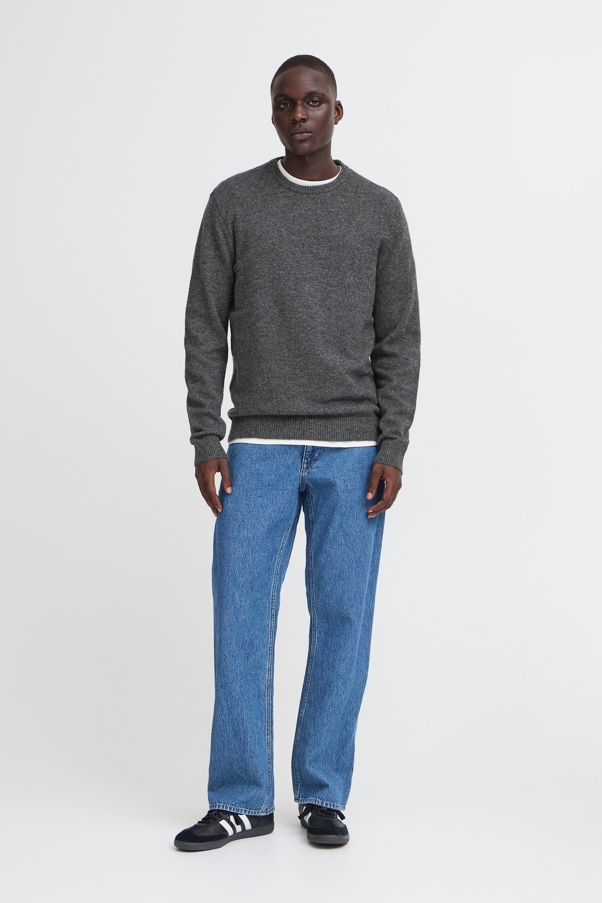 Blend - Knit Branko - Iron Gate Melange (Grijs)