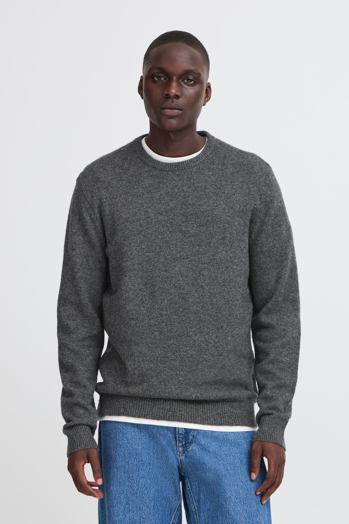 Blend - Knit Branko - Iron Gate Melange (Grijs)