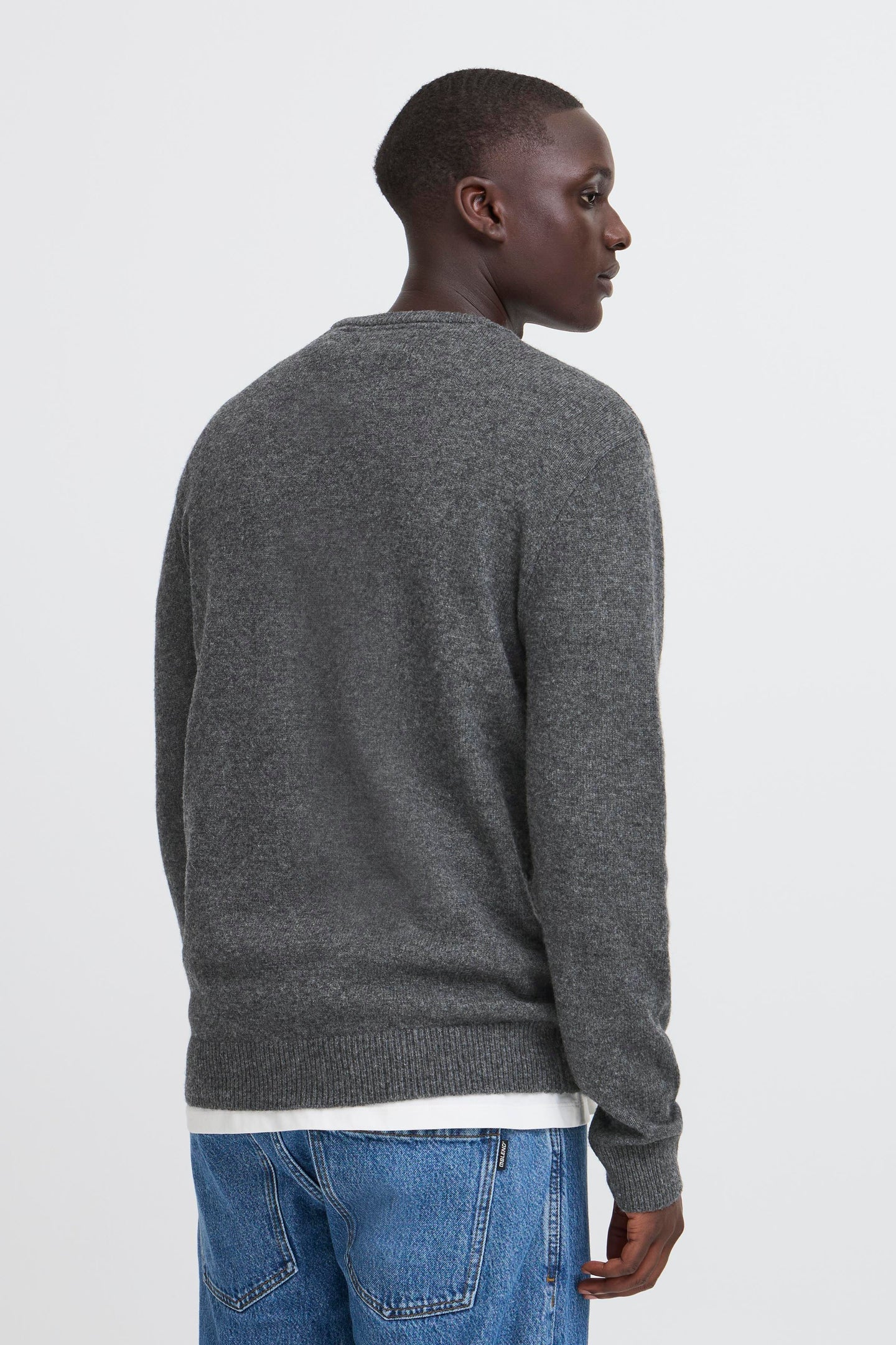 Blend - Knit Branko - Iron Gate Melange (Grijs)