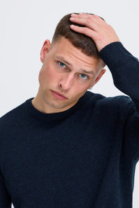 Blend - Knit Branko - Salute Melange (Blauw)