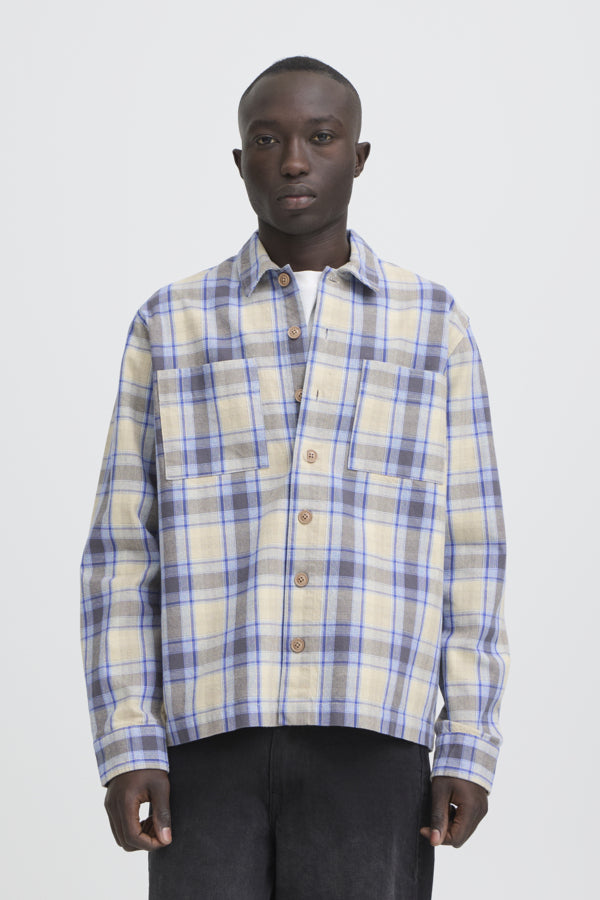 Blend - Overshirt Faust - Dazzling Blue