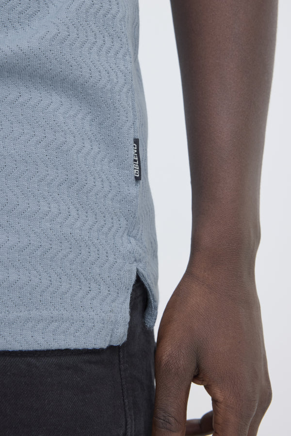 Blend - Polo Eskild - Faded Denim
