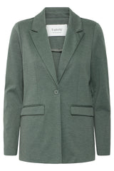 B.young - Long Blazer Rizetta - Green Gables Melange