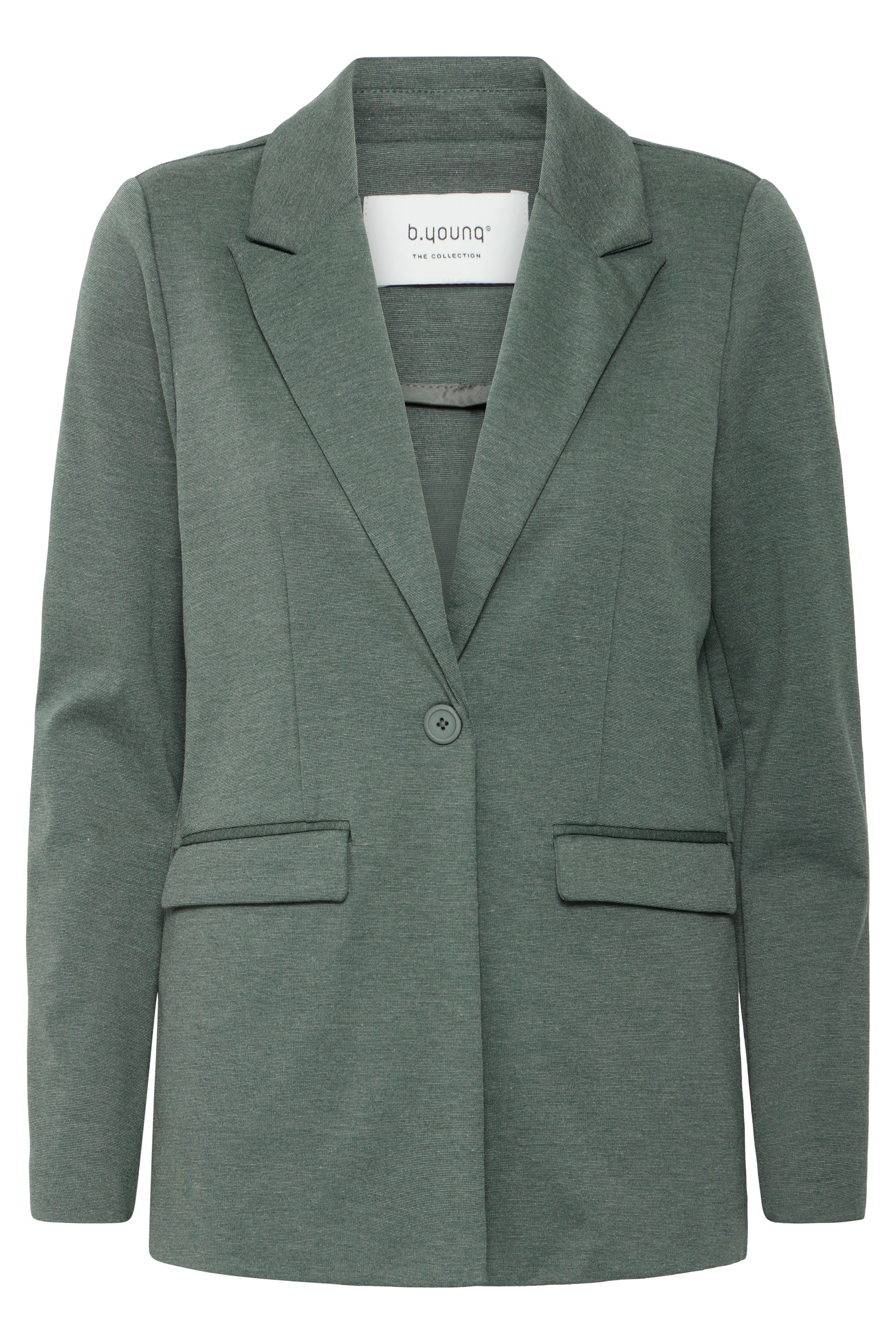 B.young - Long Blazer Rizetta - Green Gables Melange