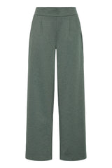 B.young - Rizetta Wide Pants - Green Gables Melange