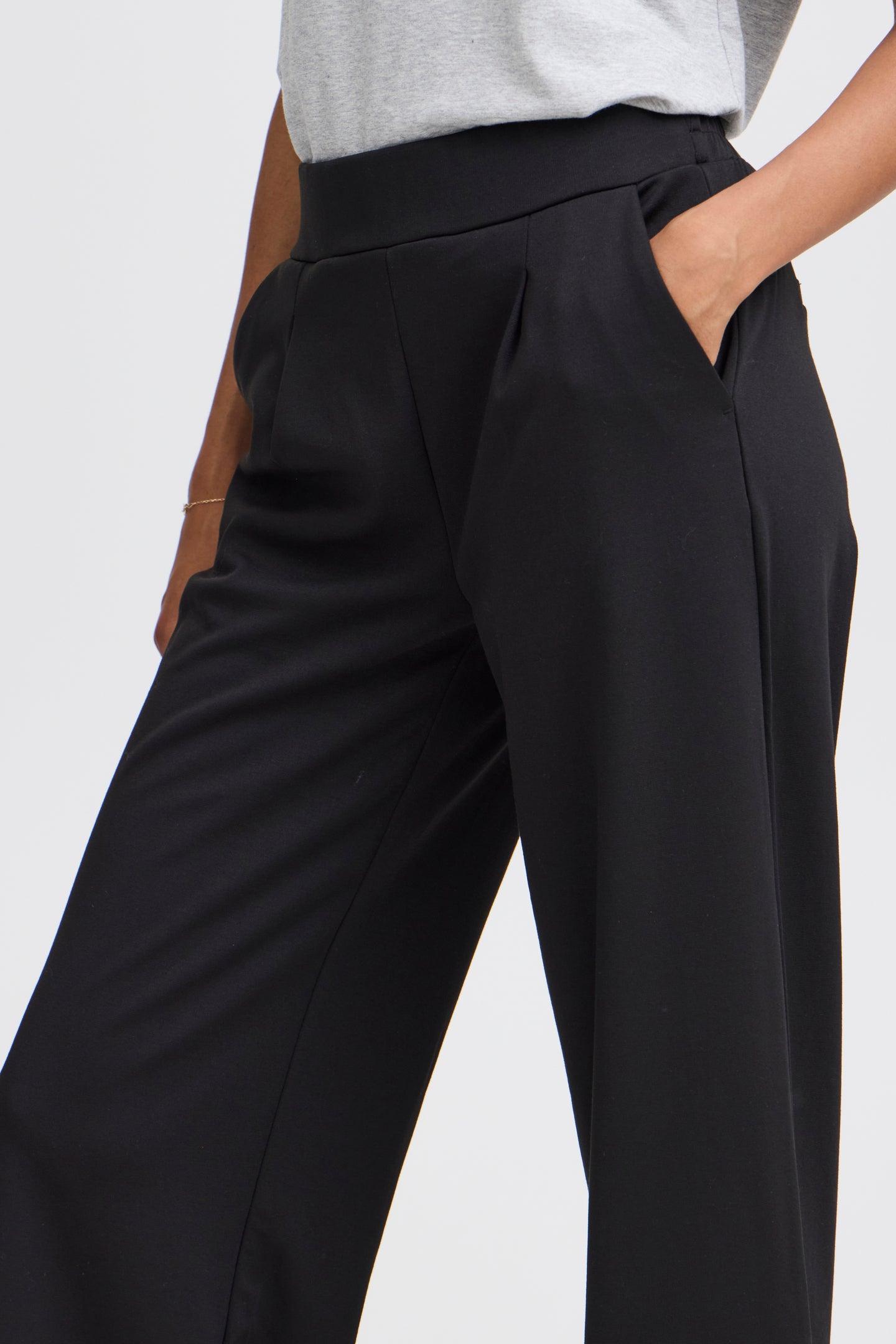 B.young - Rizetta Wide Pants - Black