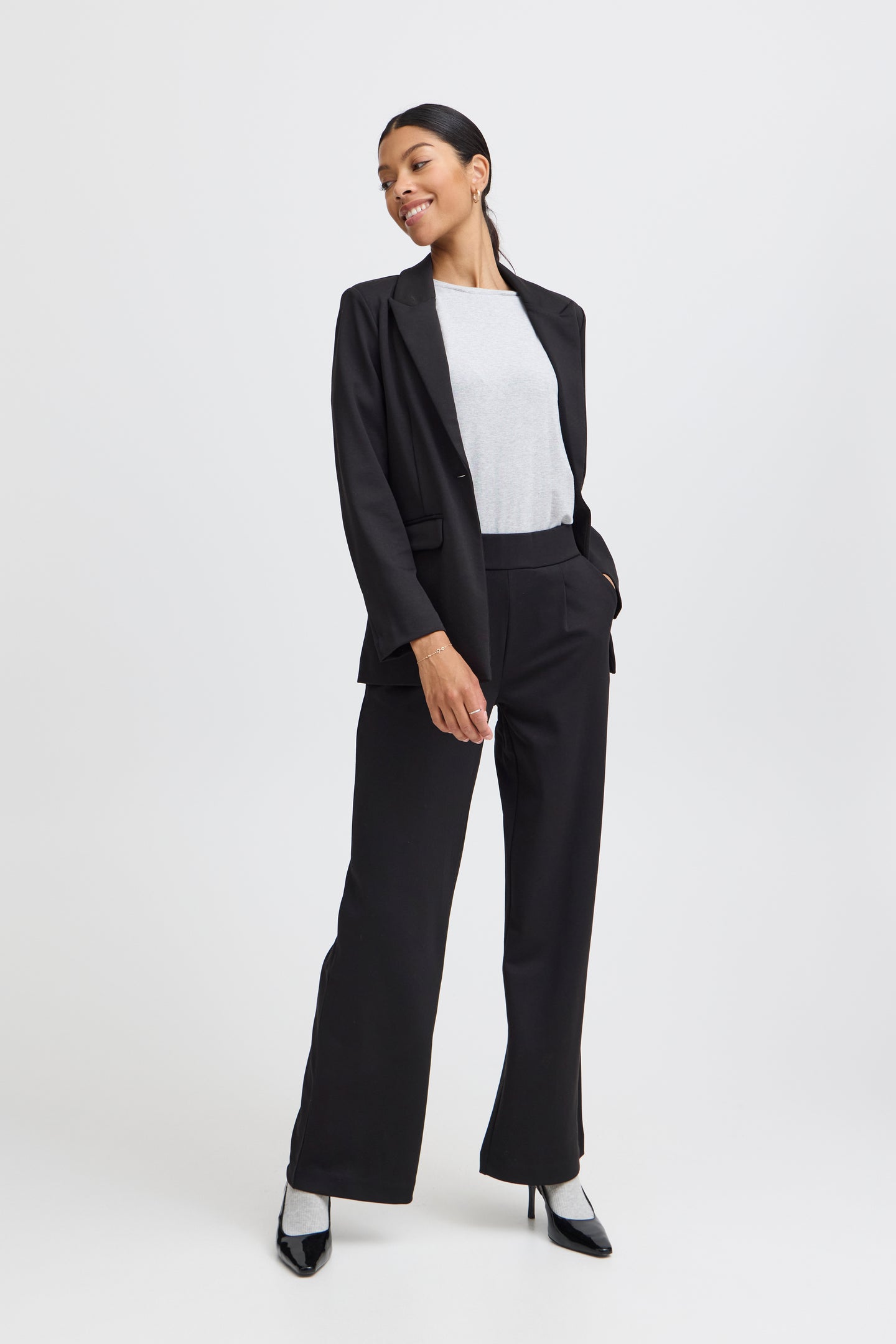 B.young - Rizetta Wide Pants - Black