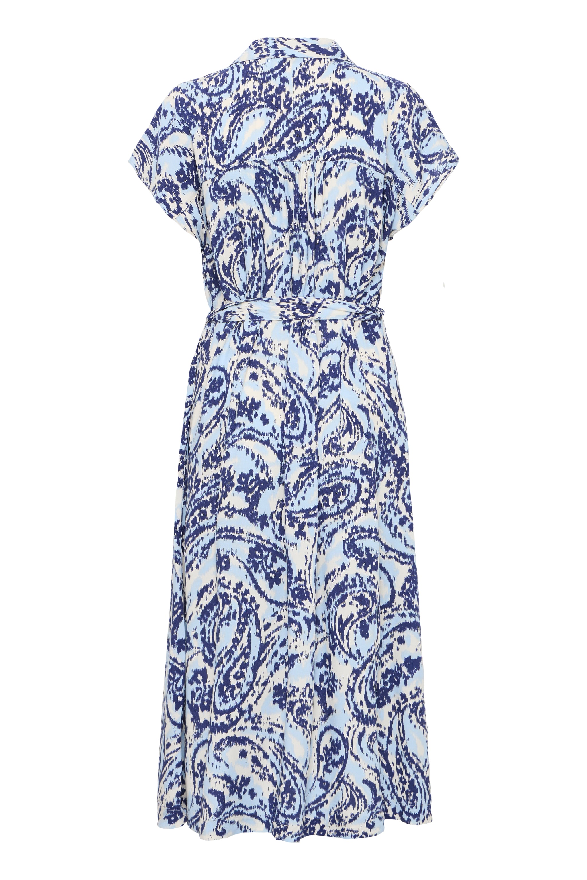 B.young - Dress Joella - Blue Paisley