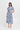 B.young - Dress Joella - Blue Paisley