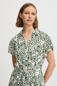 B.young - Dress Joella - Ethnic Sea Spray