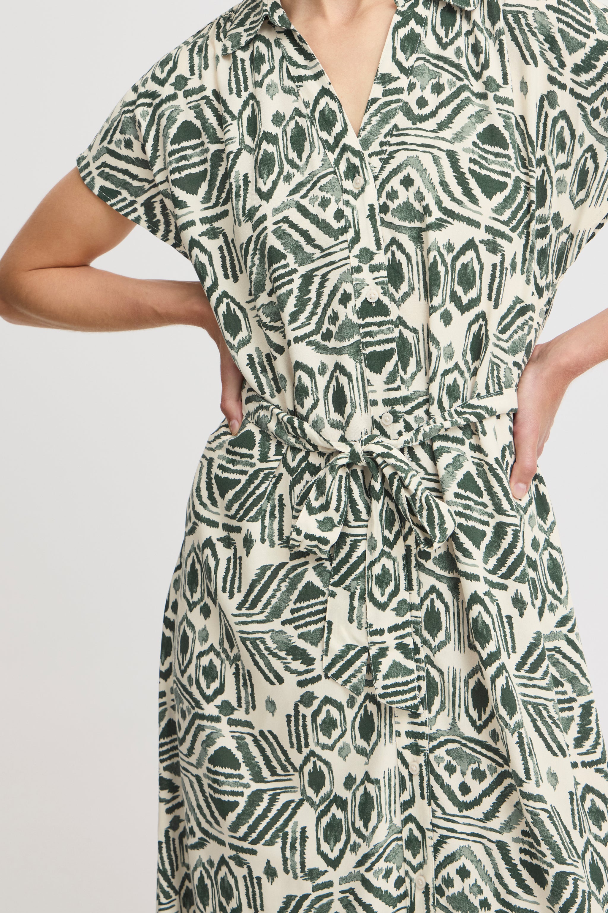 B.young - Dress Joella - Ethnic Sea Spray