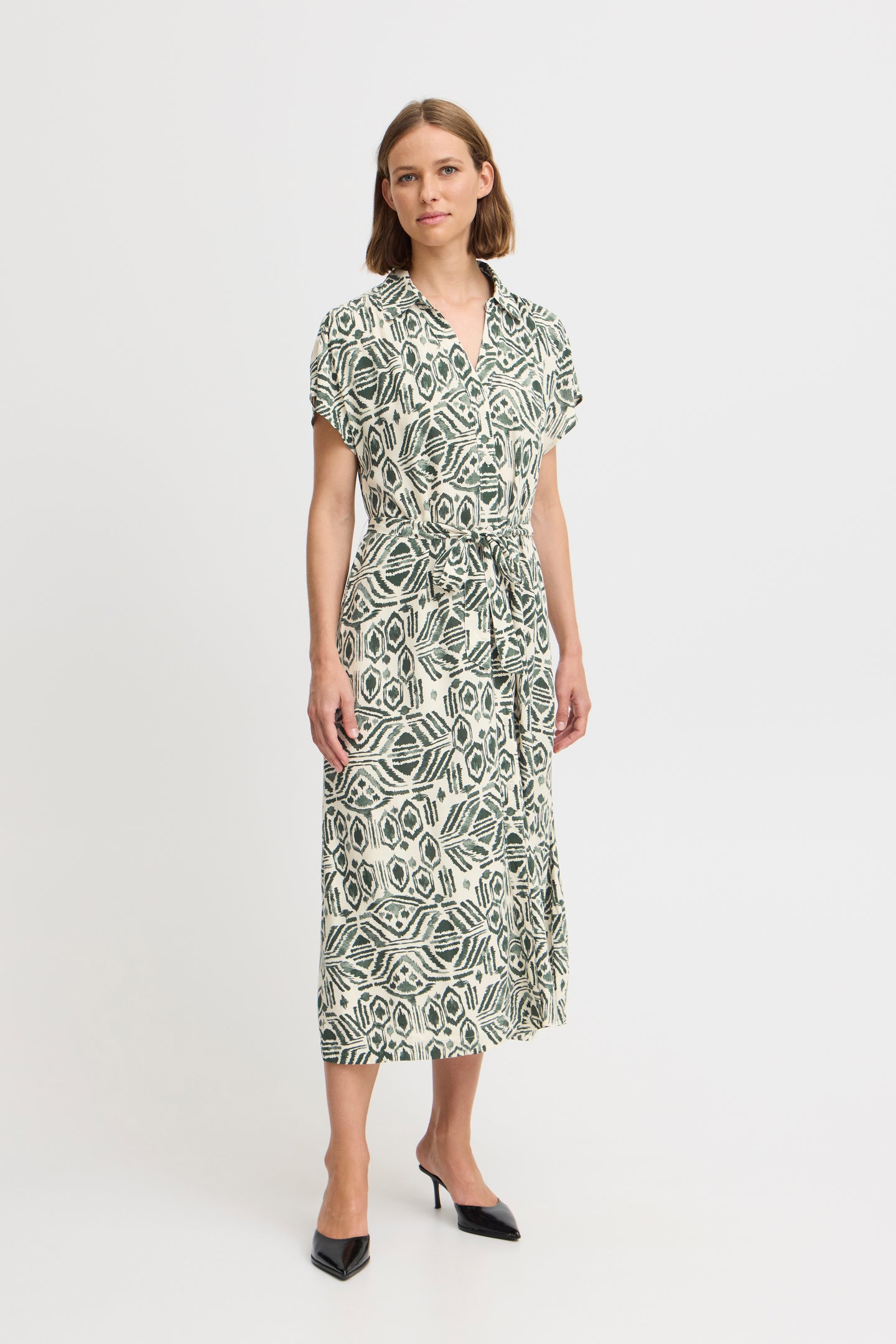 B.young - Dress Joella - Ethnic Sea Spray