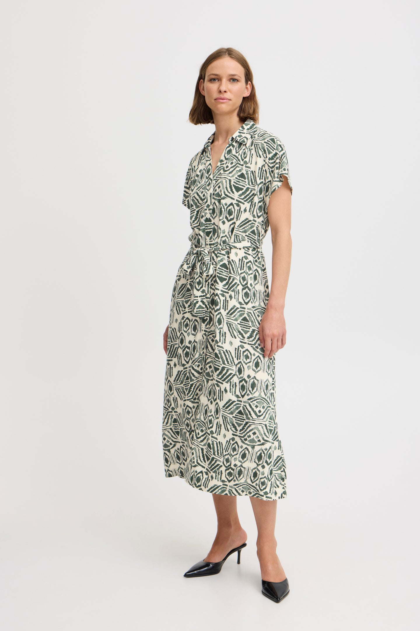 B.young - Dress Joella - Ethnic Sea Spray