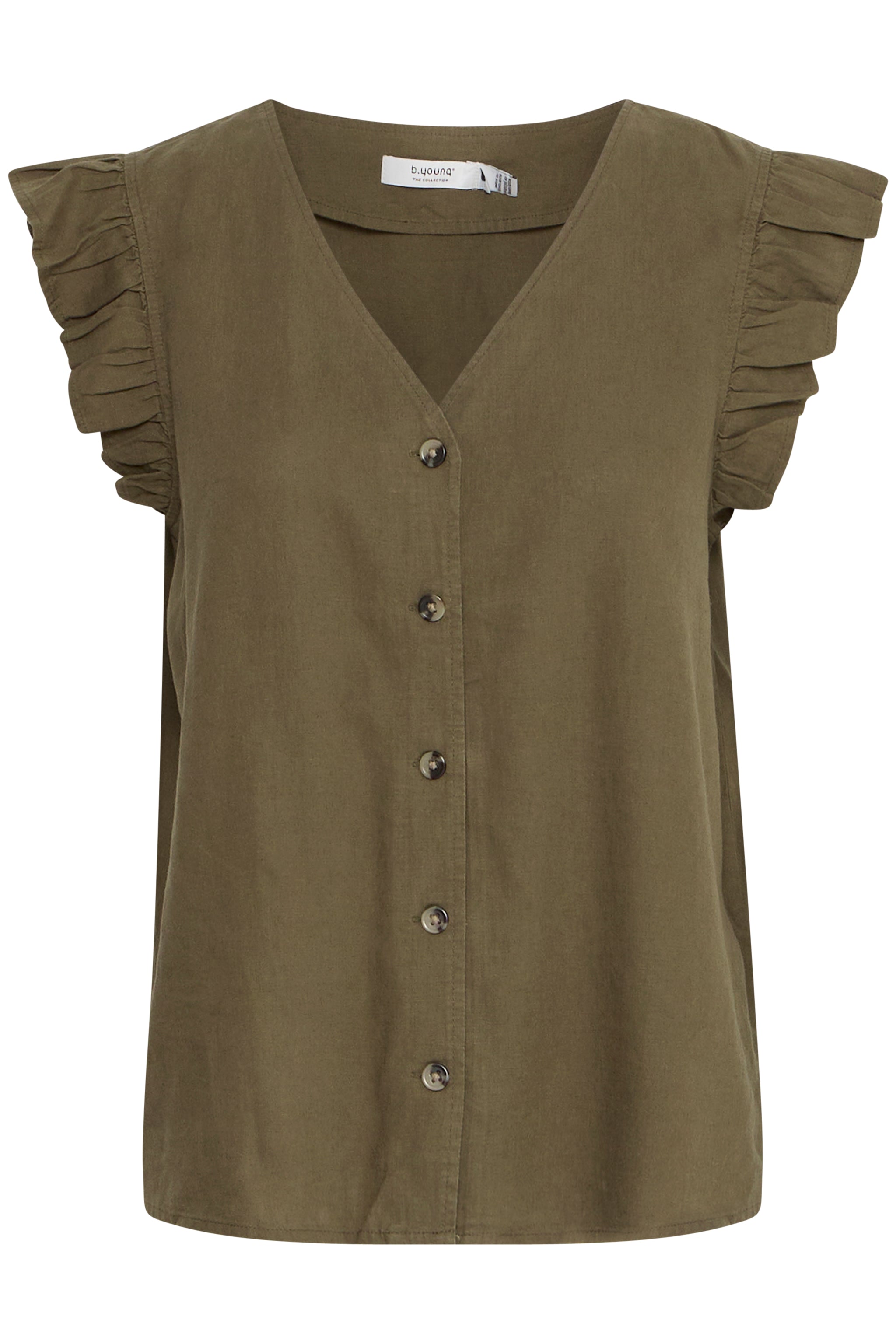 B.young - Shirt Falakka - Green