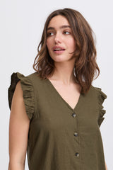 B.young - Shirt Falakka - Green