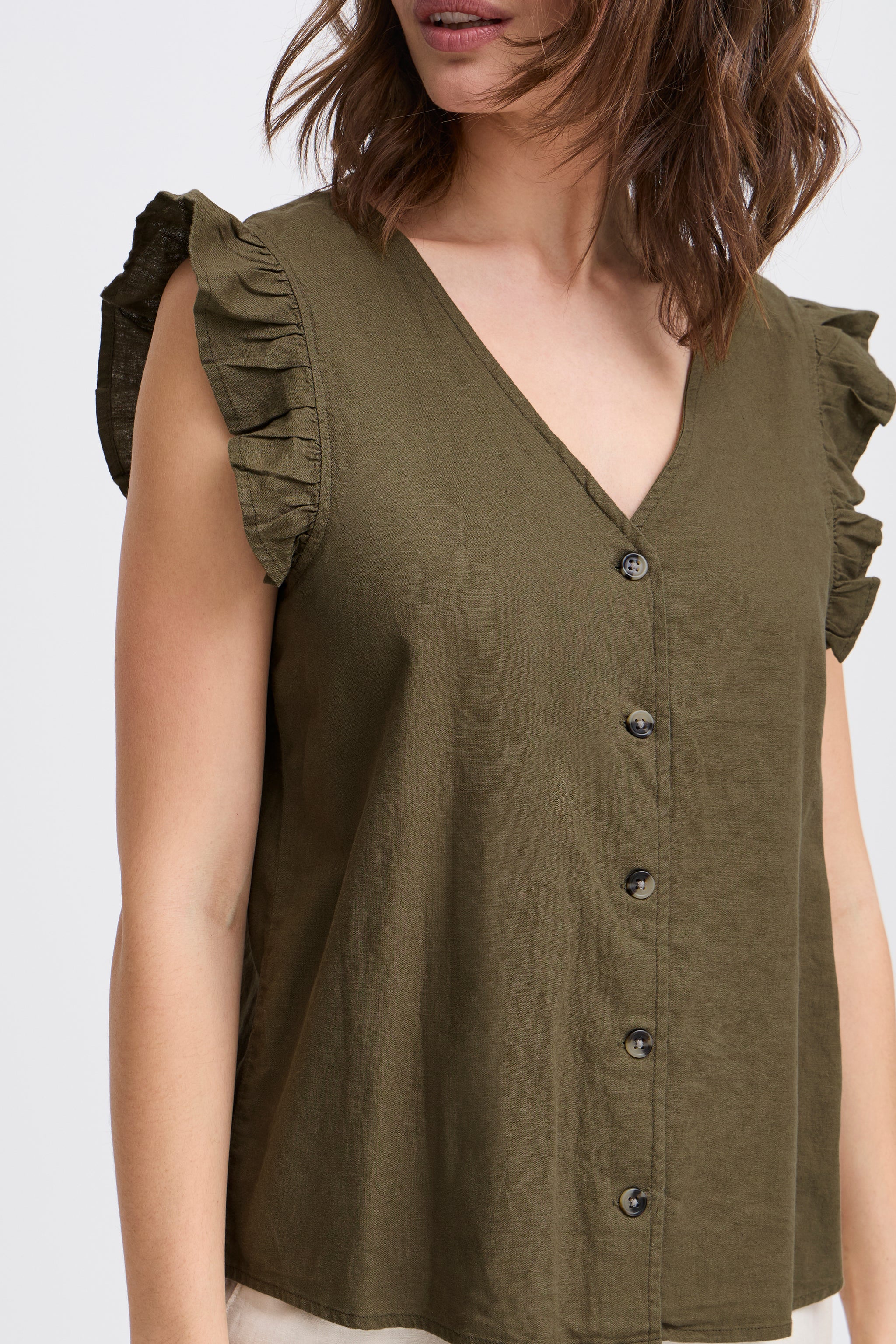 B.young - Shirt Falakka - Green
