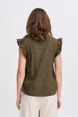 B.young - Shirt Falakka - Green