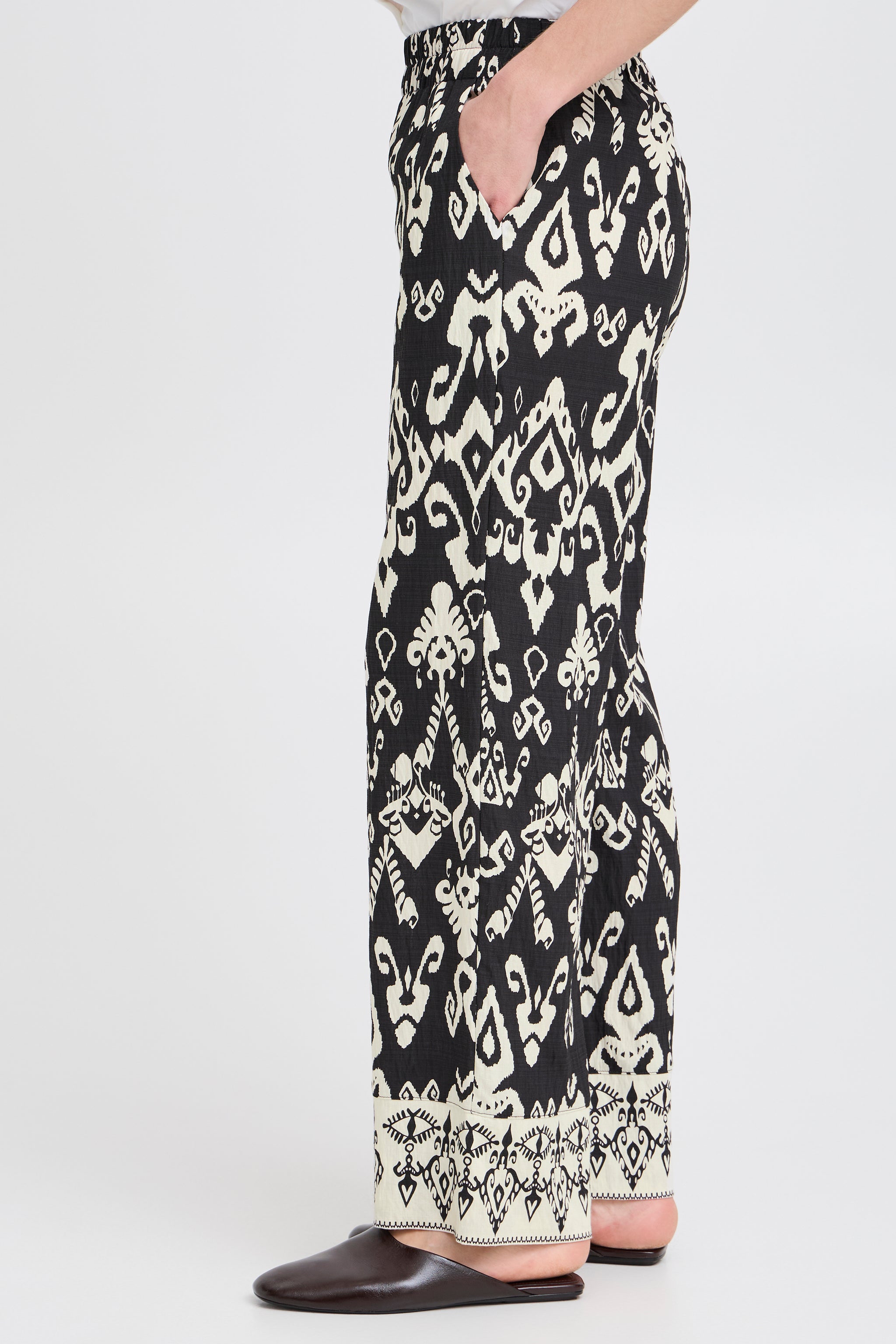 B.young - Pants Jasmina - Black Mix