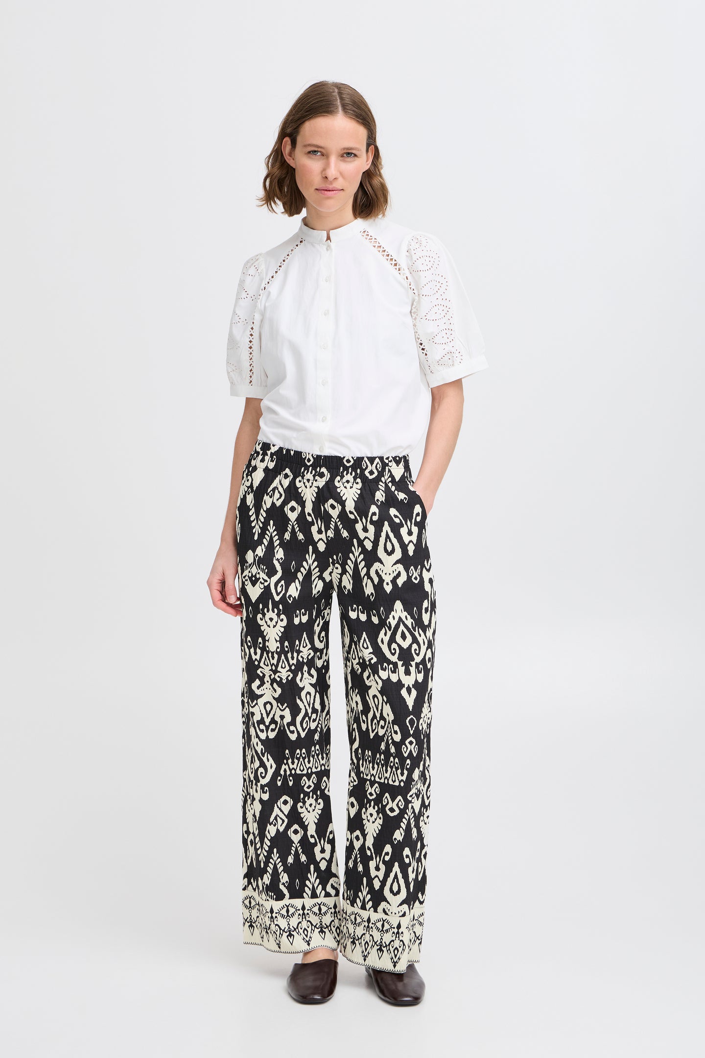 B.young - Pants Jasmina - Black Mix