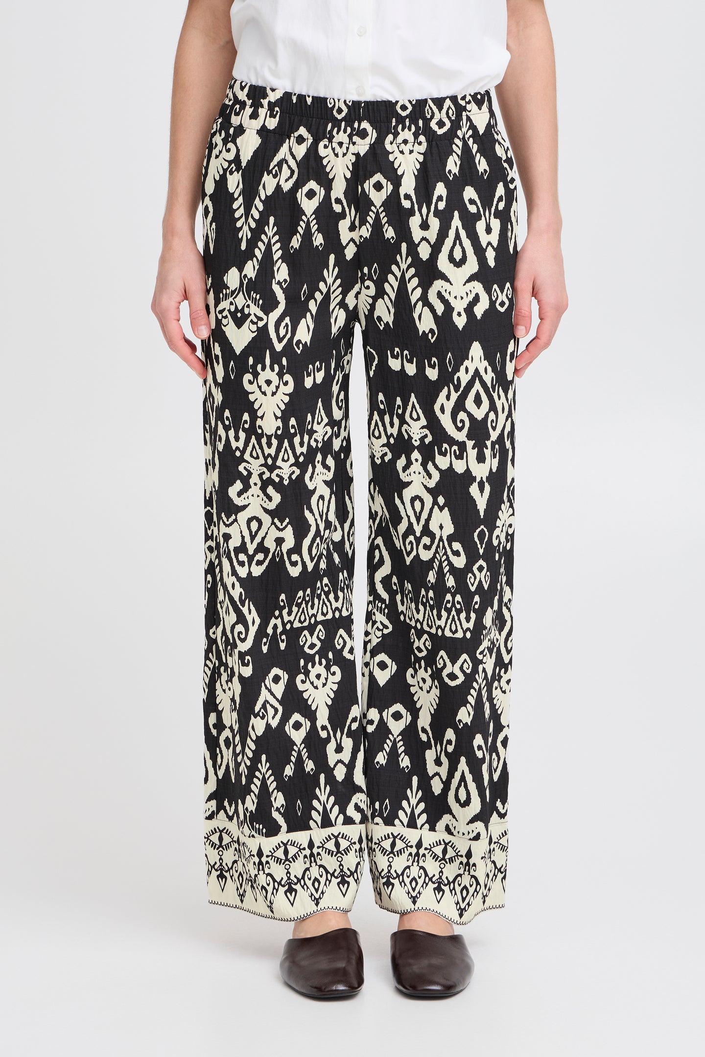 B.young - Pants Jasmina - Black Mix