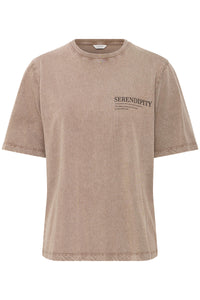 B.young - Tshirt Solko - Walnut