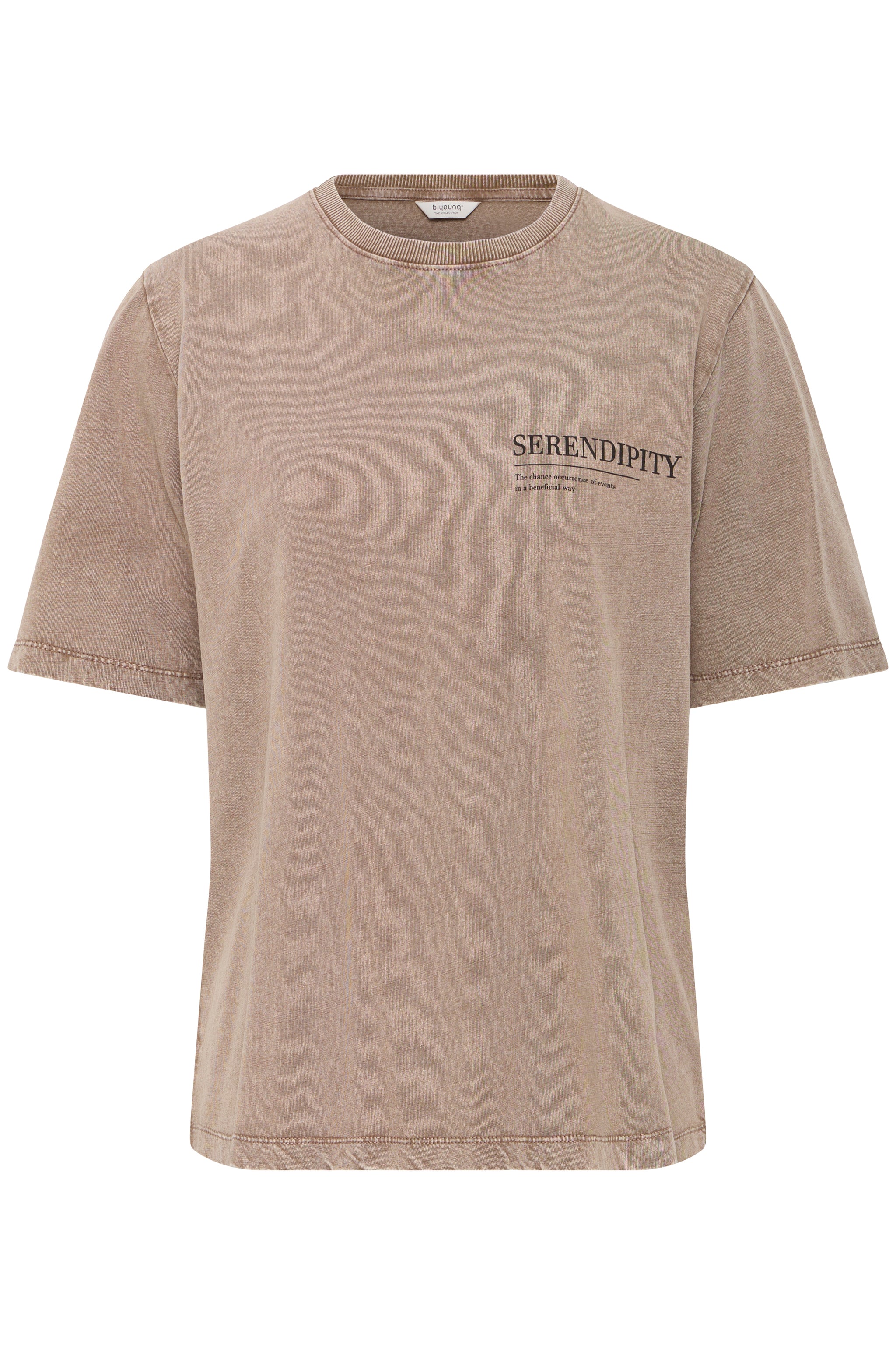 B.young - Tshirt Solko - Walnut