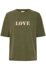 B.young - Tshirt Solko - Grape Leaf