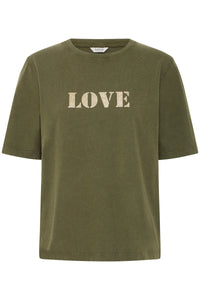 B.young - Tshirt Solko - Grape Leaf